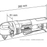 Угловая дрель MAKITA DA3011F