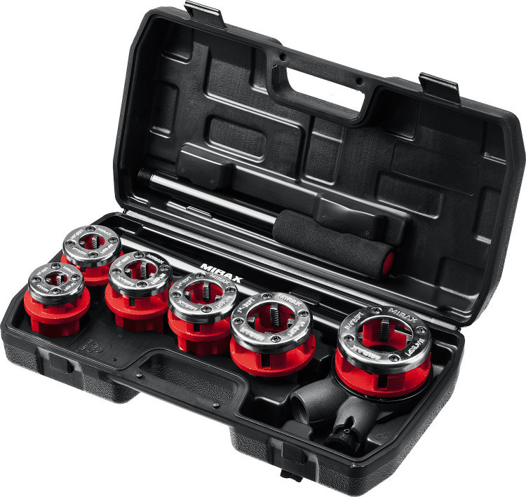 Набор клуппов с трещоткой MIRAX 28240-H6