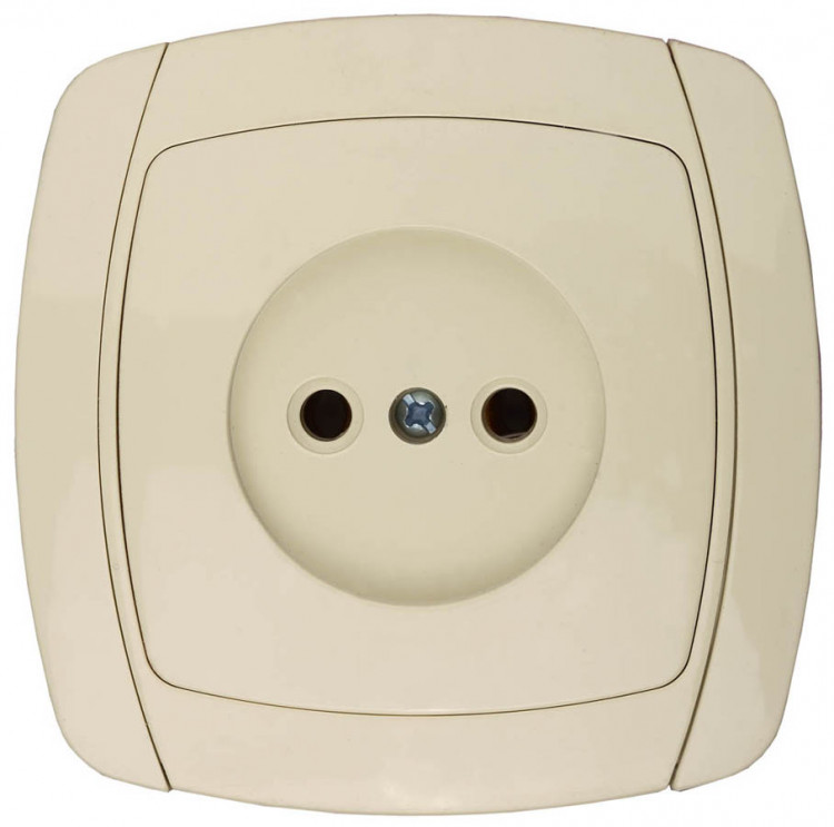 Одинарная розетка СВЕТОЗАР CITY LIGHT SV-54200-B