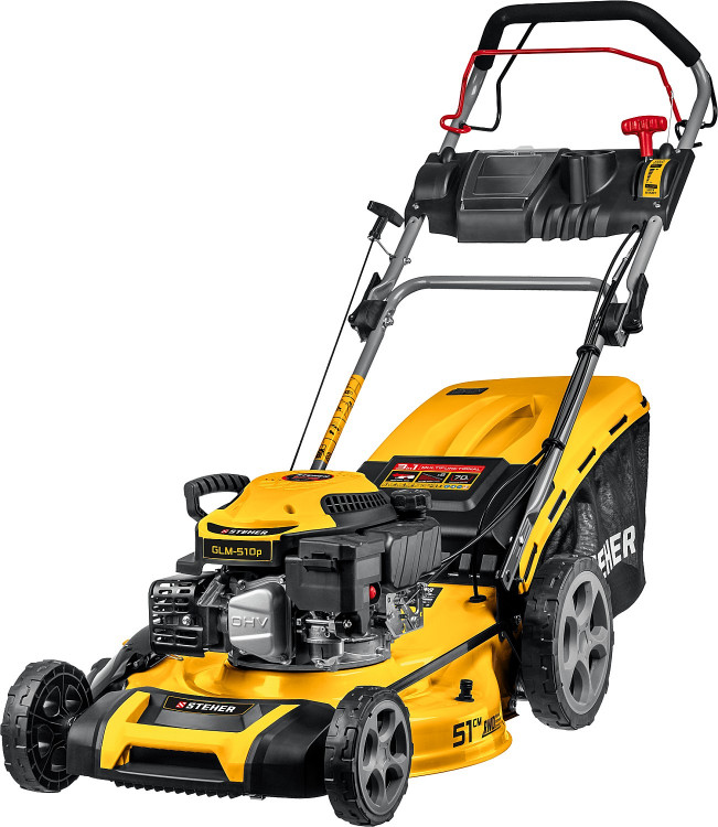 Газонокосилка бензиновая STEHER GLM-510p