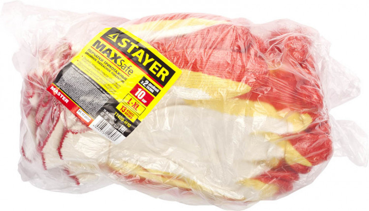 Перчатки рабочие STAYER 11409-H10