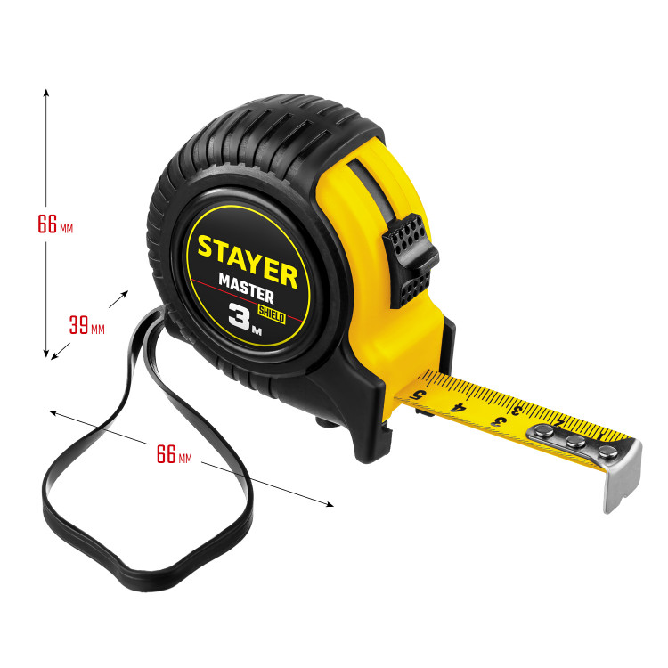 Рулетка измерительная STAYER 34025-03_z01