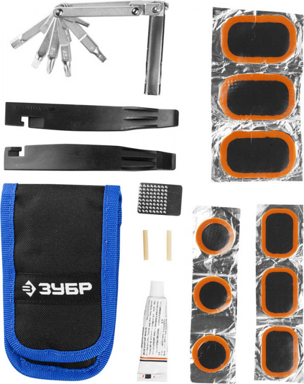 Набор для обслуживания велосипеда ЗУБР 27428-H16