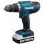 Аккумуляторная дрель-шуруповерт MAKITA DF488DWE