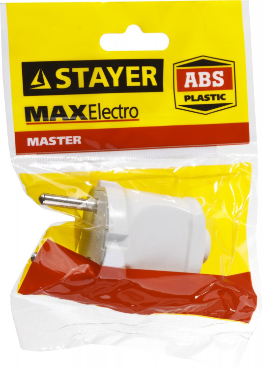 Вилка электрическая STAYER 55150-W