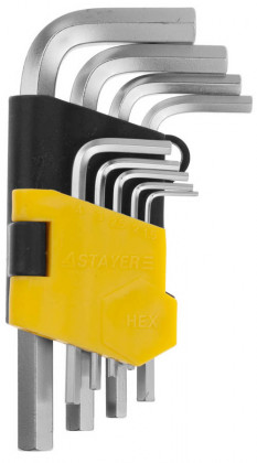 Имбусовые ключи STAYER 2740-H9