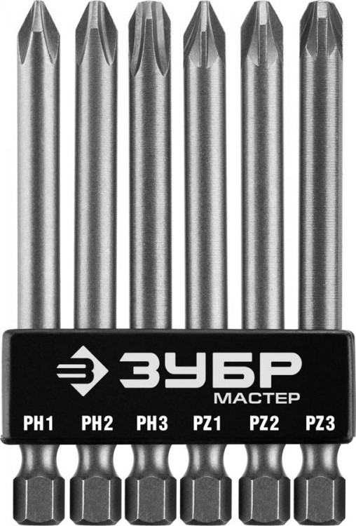 Набор бит ЗУБР 26089-H6