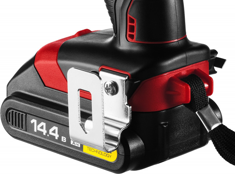 Аккумуляторная дрель шуруповерт ЗУБР ДА-14.4-2-Ли КНМ2