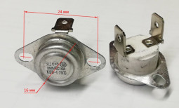 Термореле KSD 75°C 16A 250V НЗ~20~50764
