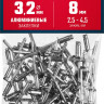 Алюминиевые заклепки ЗУБР 313106-32-08