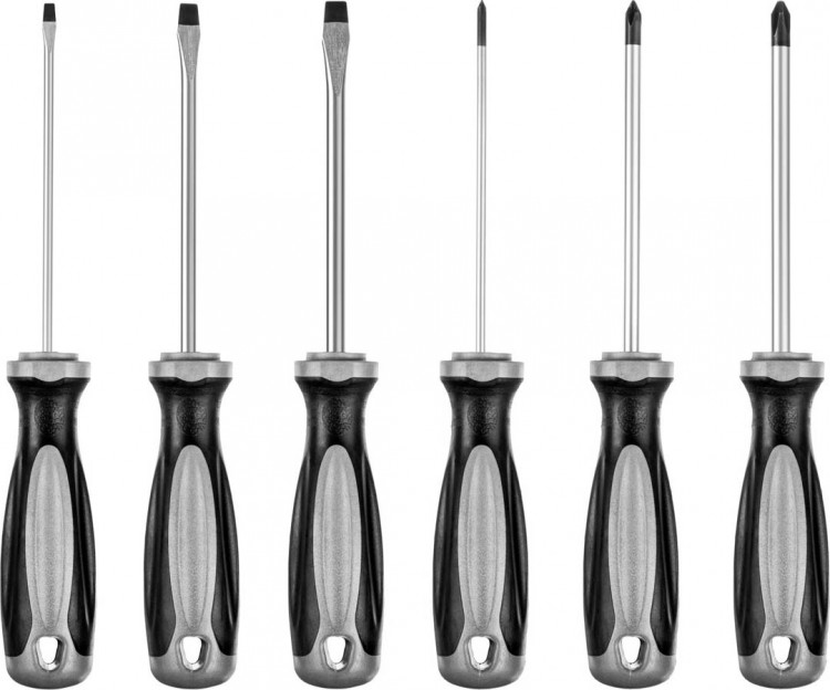 Набор отверток с закаленным стержнем MIRAX 25186