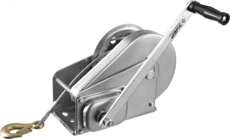 Лебедка ручная барабанная ЗУБР 43117-1.3