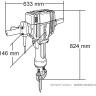 Отбойный молоток MAKITA HM1801