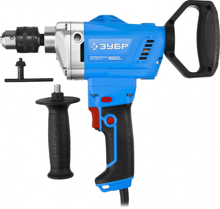 Миксер-дрель строительный ЗУБР ЗДМ-820 РМ
