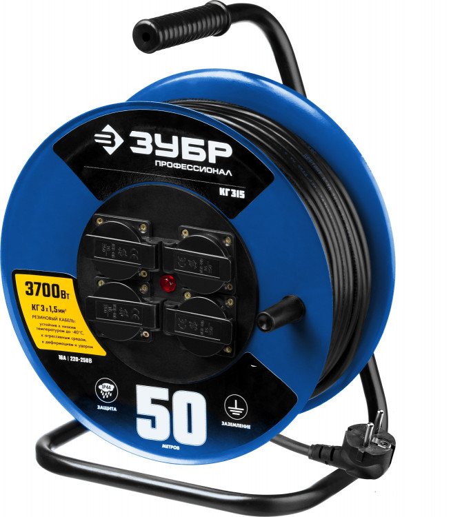 Удлинитель на катушке ЗУБР 55080-50