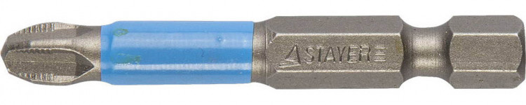 Профессиональные биты STAYER 26203-3-50-02 изготовлены из высококачественной легированной стали и имеют точную геометрию шлицов