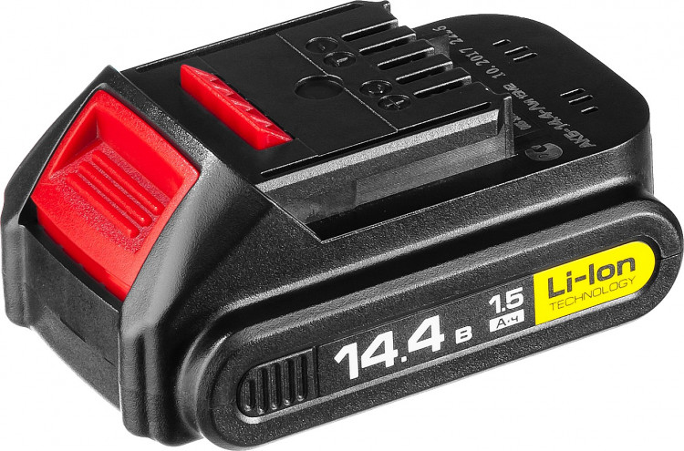 Аккумуляторная дрель шуруповерт ЗУБР ДА-14.4-2-Ли КМ2