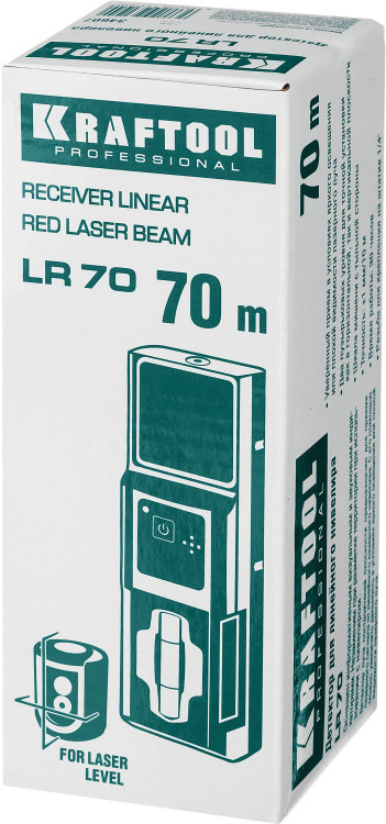 Детектор для линейного нивелира KRAFTOOL 34607