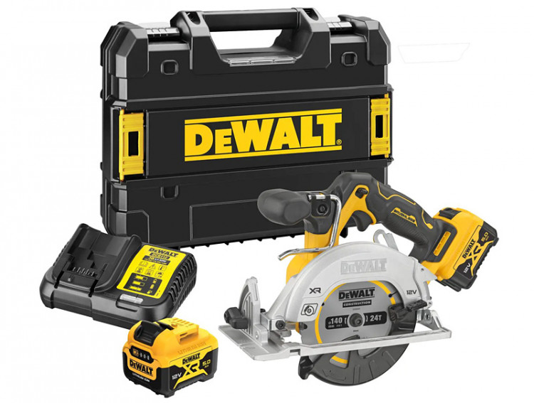 Аккумуляторная дисковая пила DeWALT DCS512P2