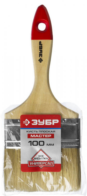 Кисть плоская малярная ЗУБР 4-01003-100