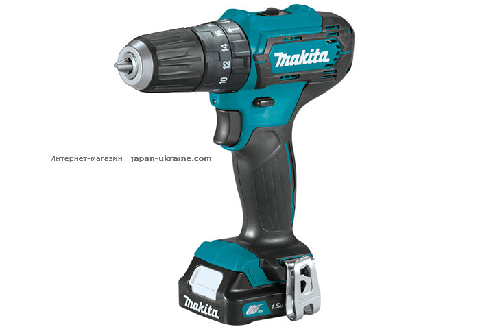 Аккумуляторный ударный шуруповерт MAKITA HP333DWYE