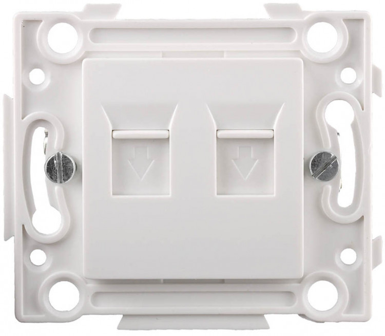 Розетка телефонная СВЕТОЗАР SV-55245-2