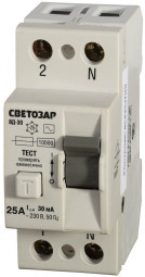 Дифференциальный выключатель СВЕТОЗАР, SV-49152-30-25