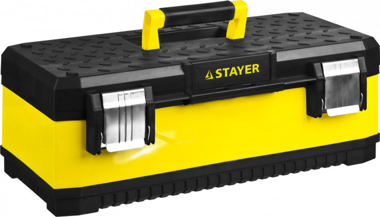 Ящик для инструмента STAYER 2-38011-21.5_z01 применяется для хранения инструментов и принадлежностей. Прочный металлический ящик позволяет организовать удобное и надежное хранение большого количества инструментов. Усиленный металлический корпус и надежные