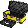 Ящик для инструмента STAYER 2-38011-21.5_z01 применяется для хранения инструментов и принадлежностей. Прочный металлический ящик позволяет организовать удобное и надежное хранение большого количества инструментов. Усиленный металлический корпус и надежные