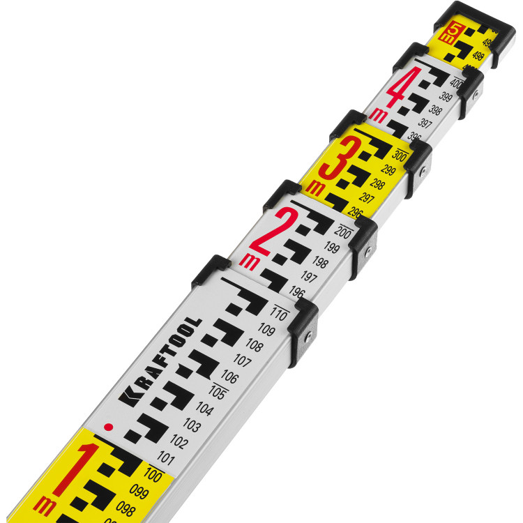 Рейка геодезическая телескопическая GR 5 KRAFTOOL 34730