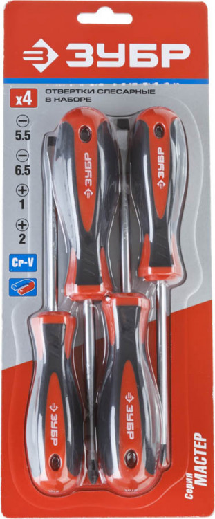 Набор слесарных отверток ЗУБР 25065-H4_z02