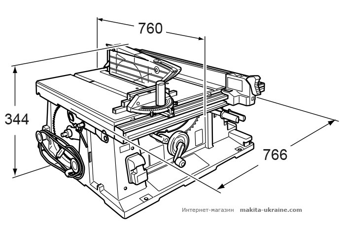 Торцовочная пила MAKITA 2704