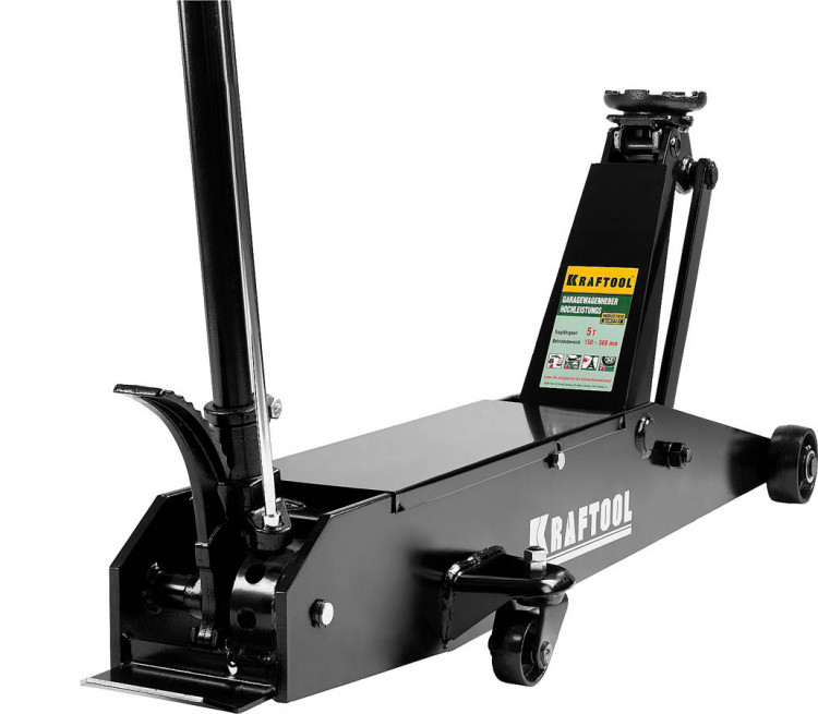 Домкрат гидравлический подкатной KRAFTOOL 43455-5