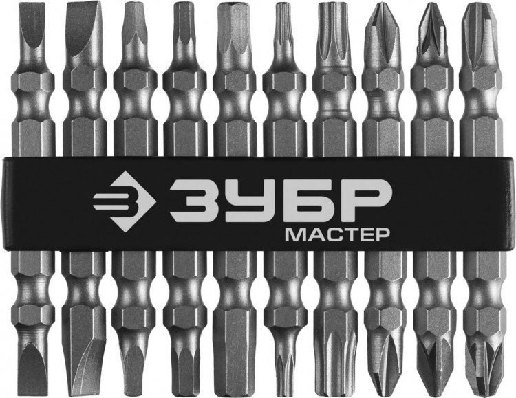 Набор бит ЗУБР 26089-H10