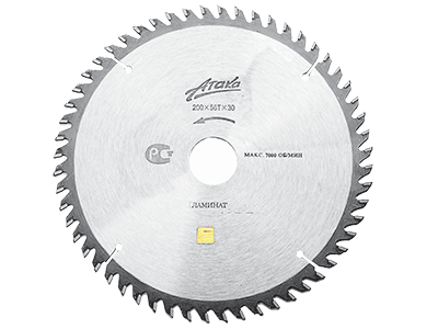 Пильный диск по ДСП и ламинату профи Атака 300*100T*50