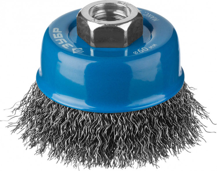 Щетка крацовка чашечная для УШМ ЗУБР 35261-060_z02