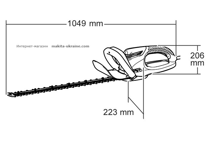 Кусторез MAKITA UH6580