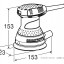 Эксцентриковая шлифмашина MAKITA BO5030