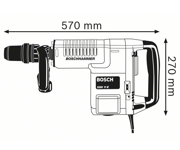 Отбойный молоток BOSCH GSH 11 E