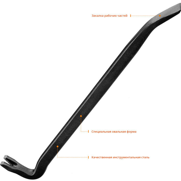 Лом-гвоздодер STAYER 21643-45