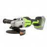 Угловая шлифовальная машина, аккумуляторная Greenworks GD24AGK4 3200207UB, 24V,  бесщеточная, c 1хАКБ 4 Ач и ЗУ в сумке