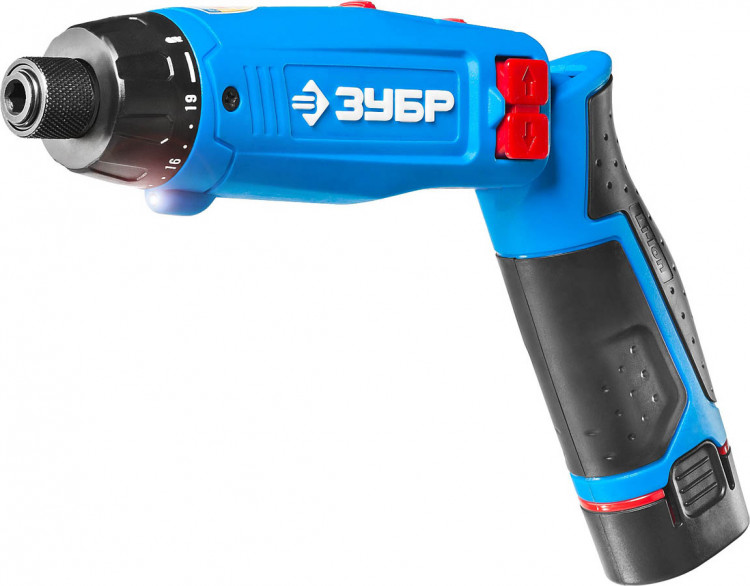 Отвертка аккумуляторная ЗУБР ЗО-7.2-Ли КН