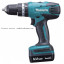 Аккумуляторный ударный шуруповерт MAKITA HP347DWE
