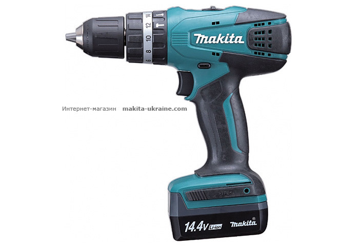 Аккумуляторный ударный шуруповерт MAKITA HP347DWE