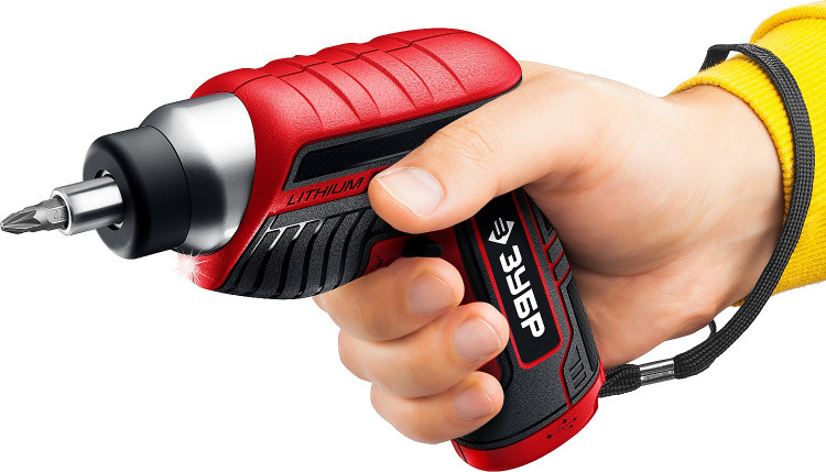 Отвертка аккумуляторная ЗУБР ЗО-Е-3.6 ЛиМ2