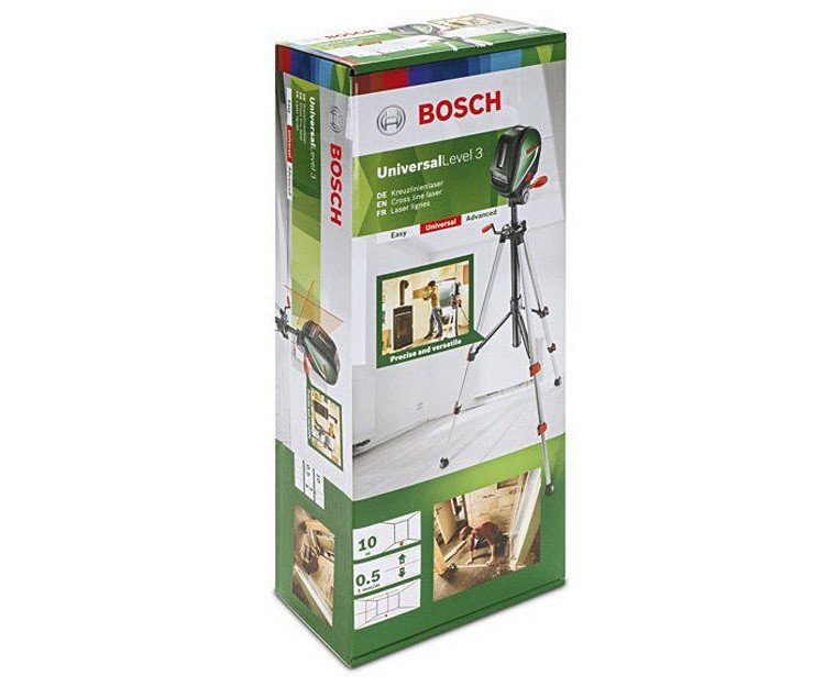 Линейный лазерный нивелир BOSCH UniversalLevel 3