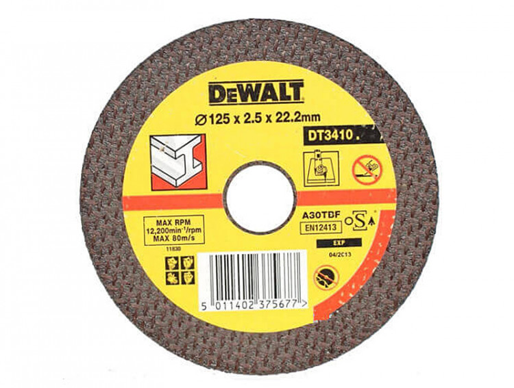 Круг отрезной DeWALT DT3410-QZ