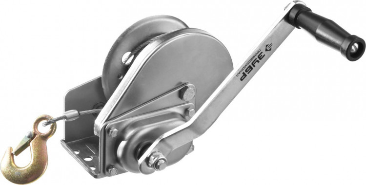 Лебедка ручная барабанная ЗУБР 43117-0.5