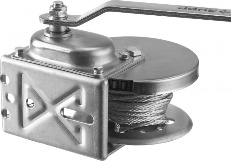 Лебедка ручная барабанная ЗУБР 43117-0.5