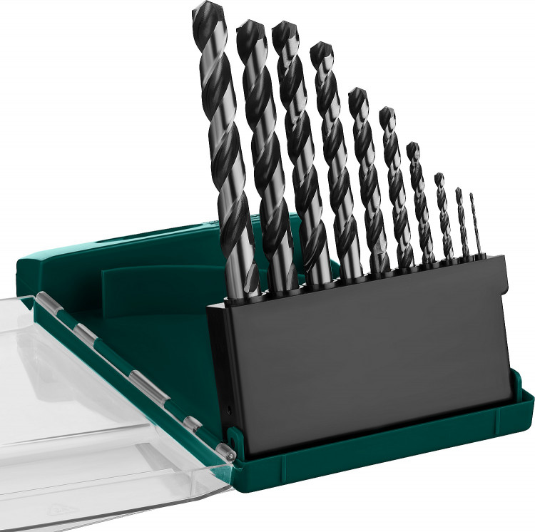 Набор сверл по металлу KRAFTOOL 29651-H10